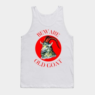 Beware Old Goat Tank Top